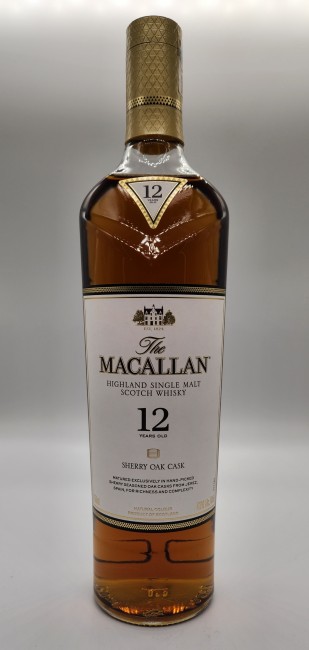 Macallan - 12 YR Sherry Oak - Bourbon Scotch & Beer