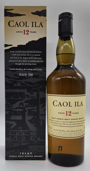 Caol Ila 12 Year Old Islay Single Malt (750mL) 