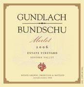 Gundlach Bundschu - Merlot Sonoma County (750ml) (750ml)