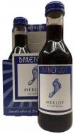 0 Barefoot - Merlot 4 Pack (187ml)
