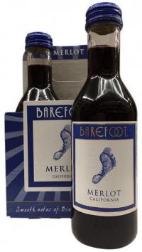 Barefoot - Merlot 4 Pack (187ml) (187ml)