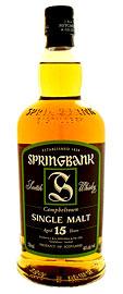 Springbank - 15 Year Old Scotch Malt Whisky (700ml) (700ml)
